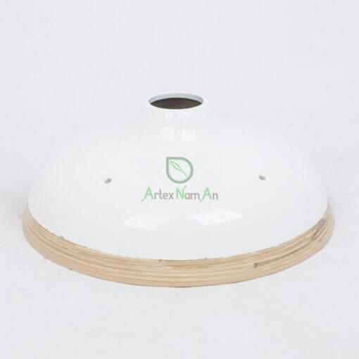 White Bamboo Ceiling Lamp Shade Home Decor S 14 21 001 01