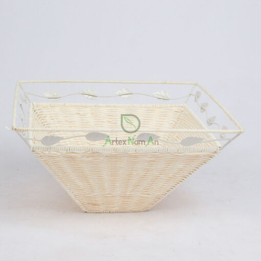 White Rattan Hanging Ceiling Pendant Lamp Shade R 28 21 001 01