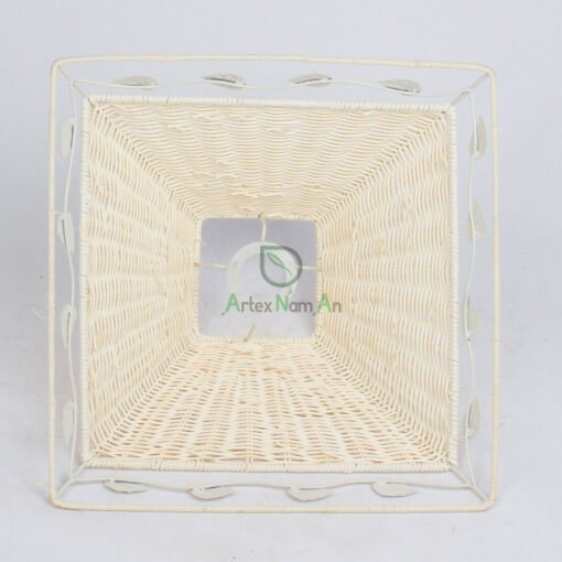 White Rattan Hanging Ceiling Pendant Lamp Shade R 28 21 001 01