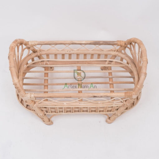 Wholesale Eco-friendly Rattan Doll Bed From Vietnam Supplier RI 30 24 006 01