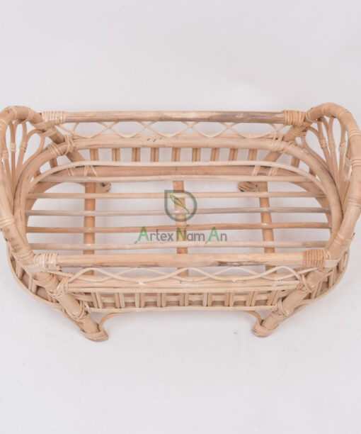 Wholesale Eco-friendly Rattan Doll Bed From Vietnam Supplier RI 30 24 006 01