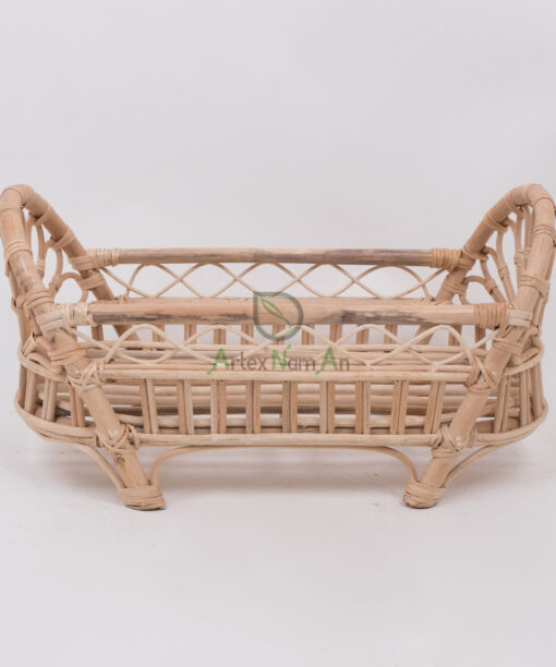 Wholesale Eco-friendly Rattan Doll Bed From Vietnam Supplier RI 30 24 006 01