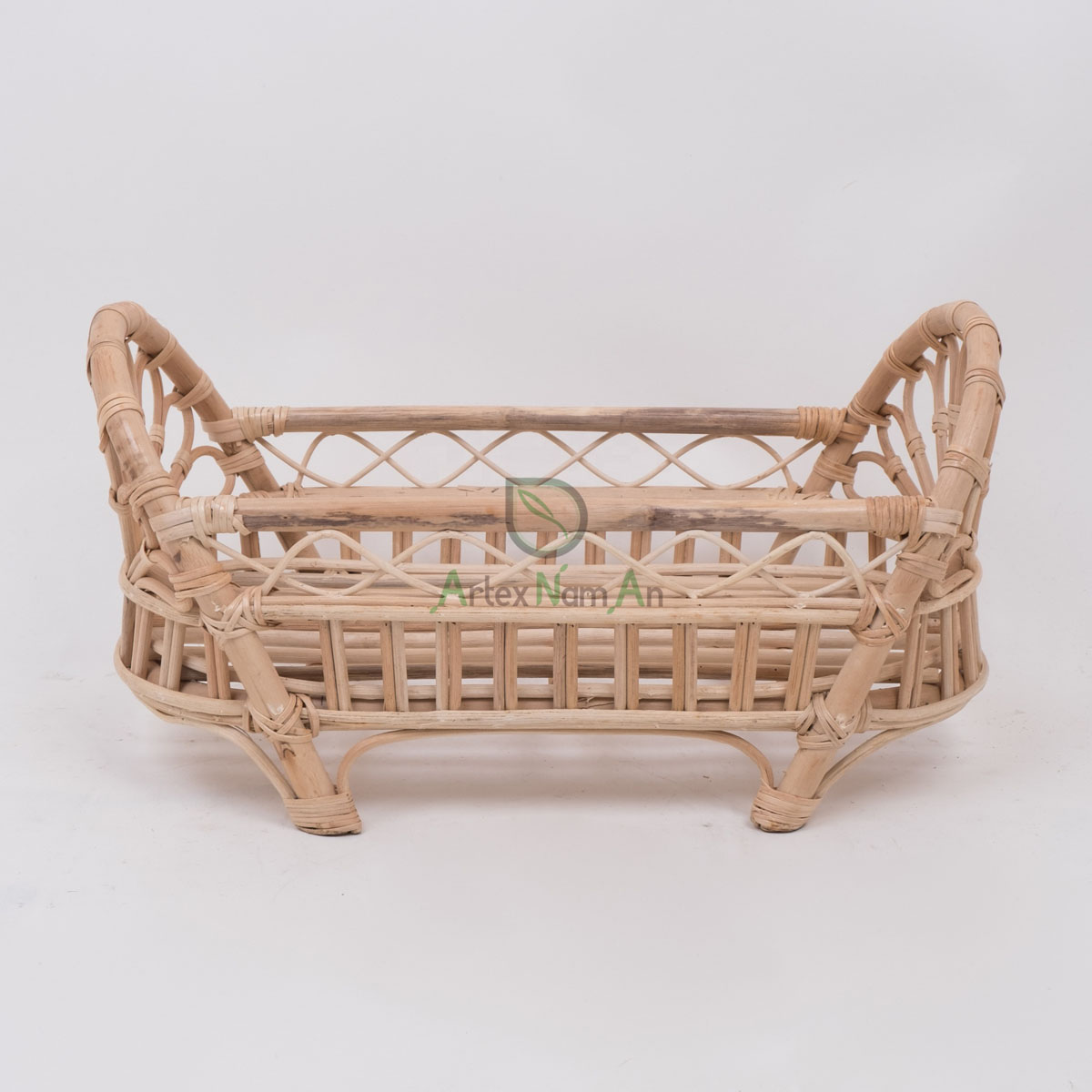 Wholesale Eco-friendly Rattan Doll Bed From Vietnam Supplier RI 30 24 006 01
