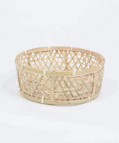 Woven Bamboo Basket Also Handmade Storage Basket NB 17 05 002 01