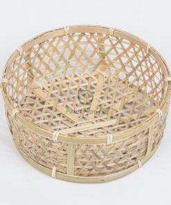 Woven Bamboo Basket Also Handmade Storage Basket NB 17 05 002 01