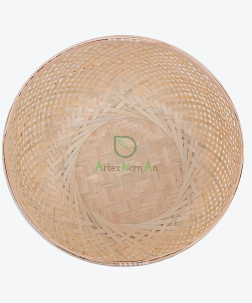 Woven Bamboo Indoor Flower Pots Planters With Stand NB 09 16 026 01