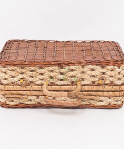 Woven Fern Rattan Suitcase Rattan Storage Box With Lid FC 52 29 001 01