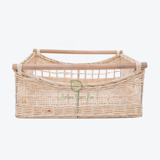 Woven Rattan Rectangular Storage Serving Tea Coffee R 09 03 067 01