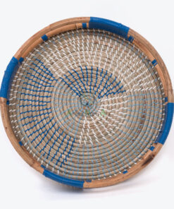 Woven Seagrass Rattan Storage Serving Coffee Round Tray SGR 09 03 004 01L