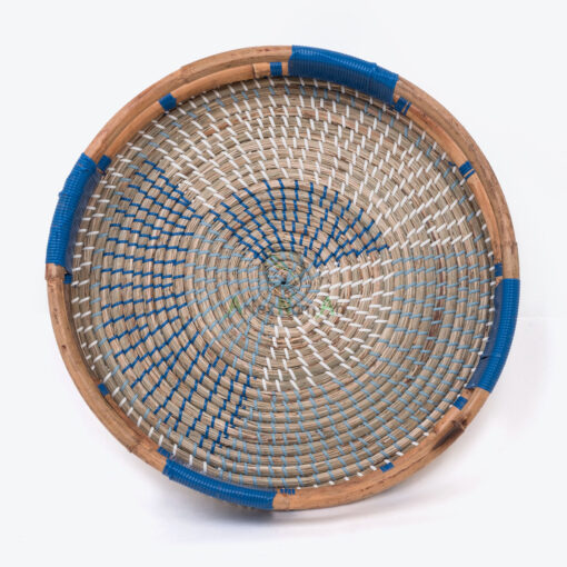 Woven Seagrass Rattan Storage Serving Coffee Round Tray SGR 09 03 004 01L