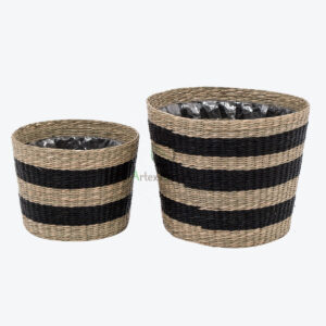 Woven Small Seagrass Storage Basket Hamper Planter SG 06 05 401 01
