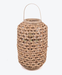 Woven Water Hyacinth Hanging Lanterns Also Decorative Lantern WNB 06 21 001 01