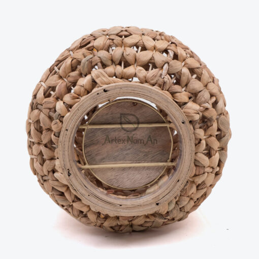 Woven Water Hyacinth Hanging Lanterns Also Decorative Lantern WNB 06 21 001 01