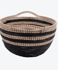 Woven seagrass storage hamper basket organizer for home decor SG 09 05 369 02