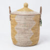 Woven seagrass storage laundry basket hamper SG 09 05 441 01