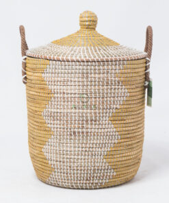 Woven seagrass storage laundry basket hamper SG 09 05 441 01