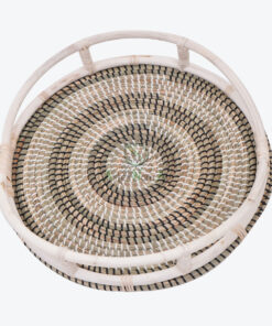 Woven trays seagrass storage decorative SGR 09 03 007 01XL