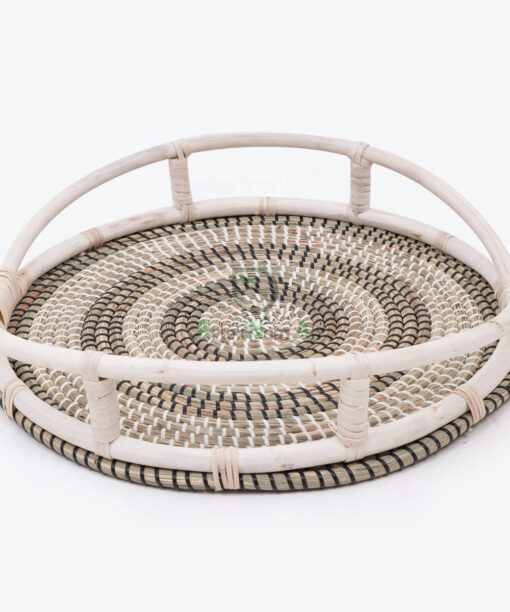 Woven trays seagrass storage decorative SGR 09 03 007 01XL