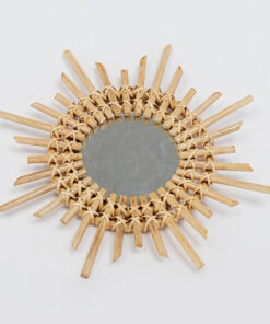 Handmade Decorative Bamboo Mirror Made In Vietnam