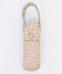 Eco Friendly Seagrass Water Bottle Carry Bag