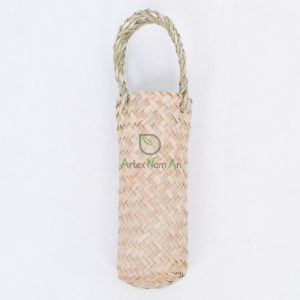 Eco Friendly Seagrass Water Bottle Carry Bag