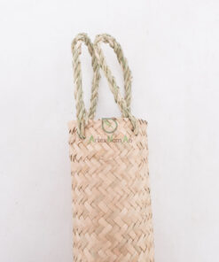 Eco Friendly Seagrass Water Bottle Carry Bag