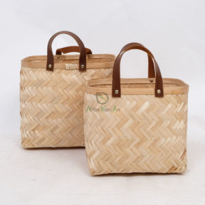 Bamboo Shopping Basket Eco Friendly Handbags