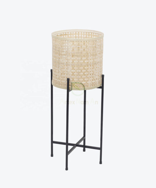 Natural Bamboo Pot With Stand Also Indoor Plant Pot
