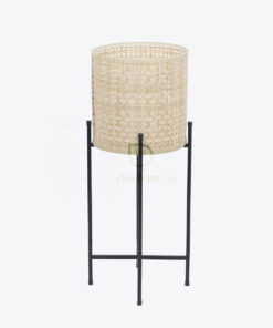 Natural Bamboo Pot With Stand Also Indoor Plant Pot