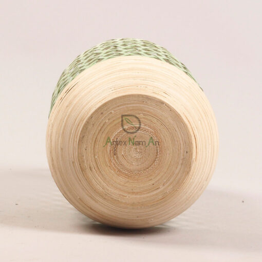 Bamboo hanging candle holder lantern home decor