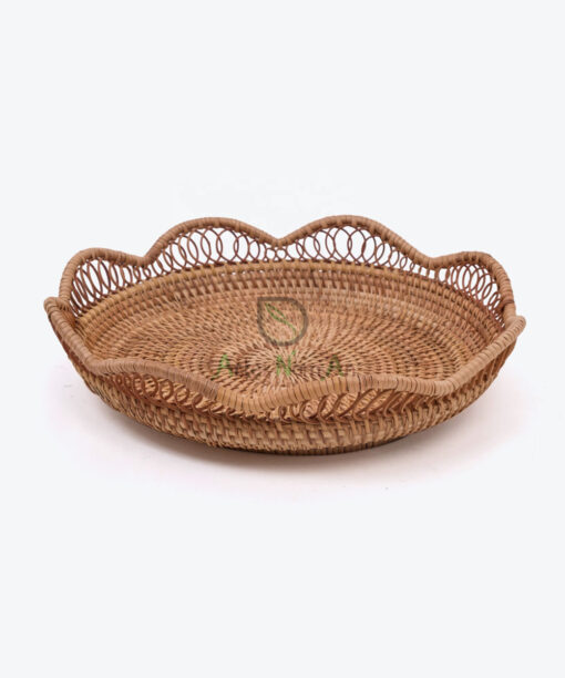 Rattan Decorative Trays For Coffee Table And Home Decor