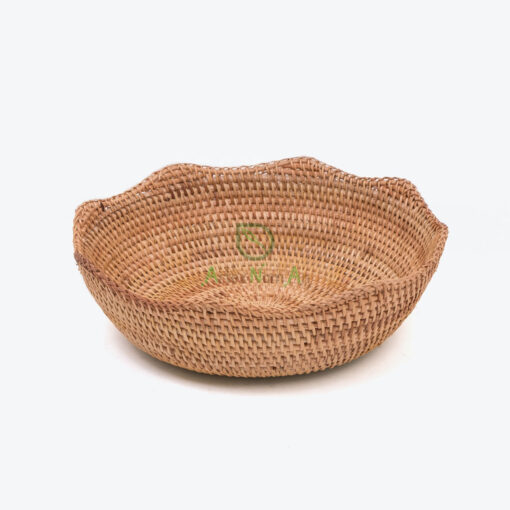 Rattan Fruit Storage Tray Also Decorative Tray For Home Decor