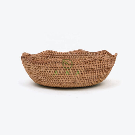 Rattan Fruit Storage Tray Also Decorative Tray For Home Decor