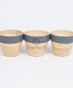 Top Seller Bamboo Round Indoor Handmade Pots & Planters