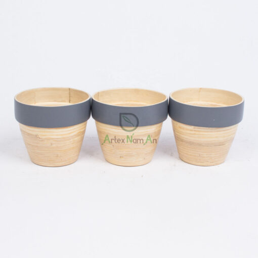 Top Seller Bamboo Round Indoor Handmade Pots & Planters