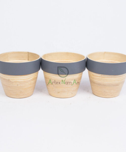 Top Seller Bamboo Round Indoor Handmade Pots & Planters