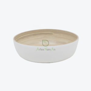 Spun Bamboo Bowl Also Round Bowl For Kitchen Accessories