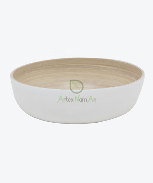Spun Bamboo Bowl Also Round Bowl For Kitchen Accessories