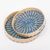 Eco Friendly Scandinavian Seagrass Bamboo Serving Tray