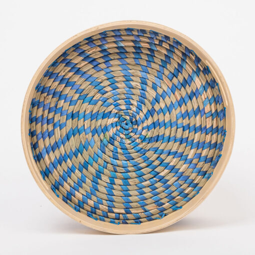 Eco Friendly Scandinavian Seagrass Bamboo Serving Tray