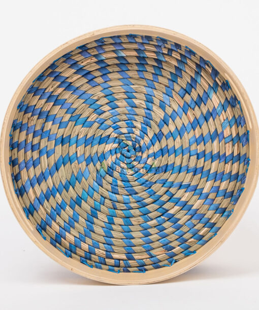 Eco Friendly Scandinavian Seagrass Bamboo Serving Tray