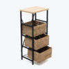 Sturdy Iron And Water Hyacinth Closet Cabinet Also Filling Cabinet