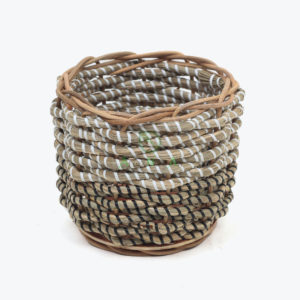 round seagrass storage basket from only $2.84