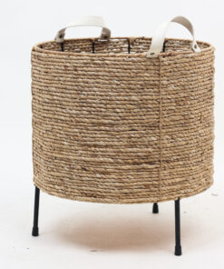 Natural round water hyacinth plant stand indoor pot also large plantpots and plants flower and flower pots wholesale
