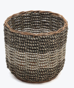 Natural Round Seagrass Home Organizer Also Stuffed Toy Storage And Clothes Organizer Bins Storage