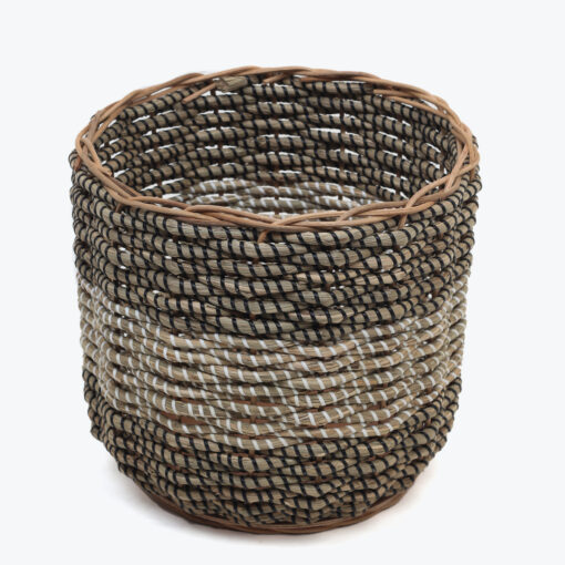 Natural Round Seagrass Home Organizer Also Stuffed Toy Storage And Clothes Organizer Bins Storage