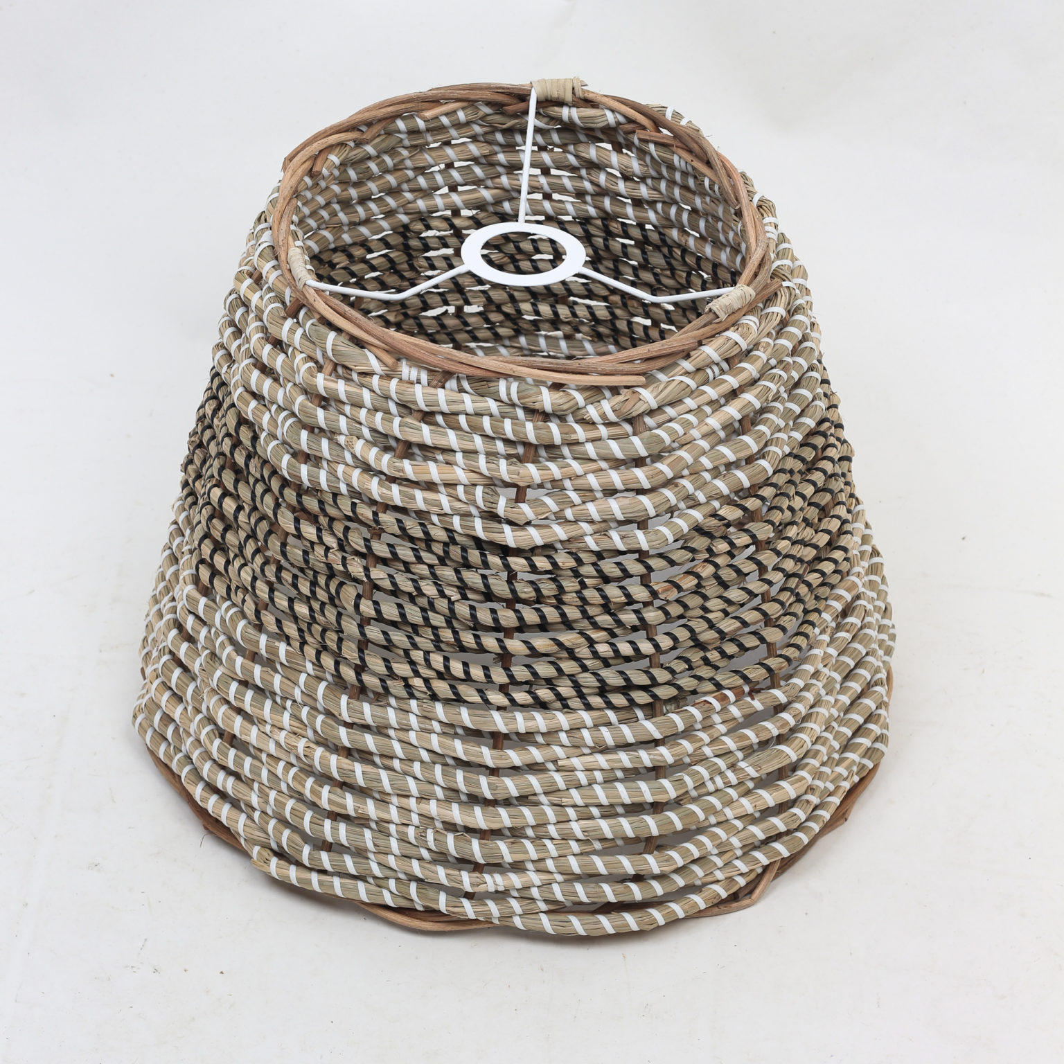Beautiful seagrass hanging lampshade also lamp shade cover for living room and  bedroom lampshade