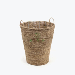 Natural large water hyacinth cloth storage baskets also home organizer and toy storage woven baskets for storage