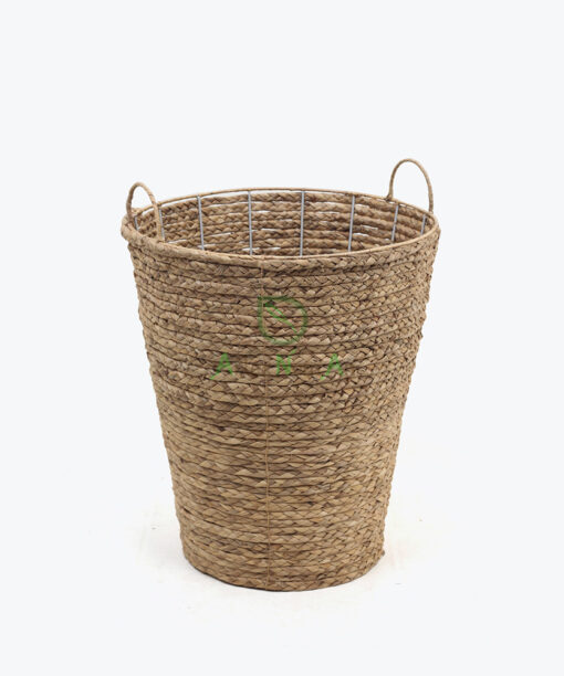 Natural large water hyacinth cloth storage baskets also home organizer and toy storage woven baskets for storage