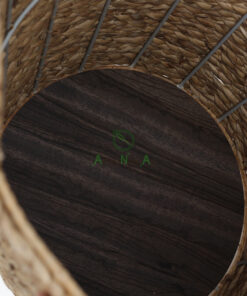 Natural large water hyacinth cloth storage baskets also home organizer and toy storage woven baskets for storage